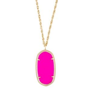 Kendra Scott Reid necklace pink